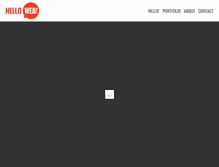 Tablet Screenshot of helloweb.it